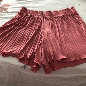 Loft Pink Pleated Skort